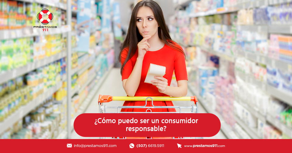 ¿Cómo puedo ser un consumidor responsable?